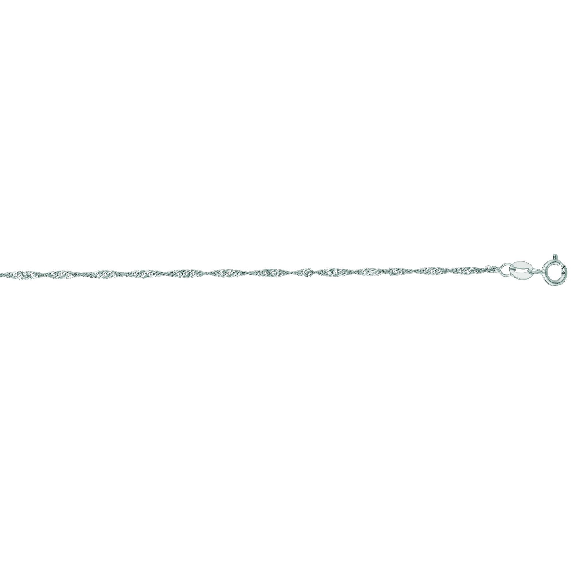 Royal Chain 14K Gold 1.3mm Singapore Chain WSING25