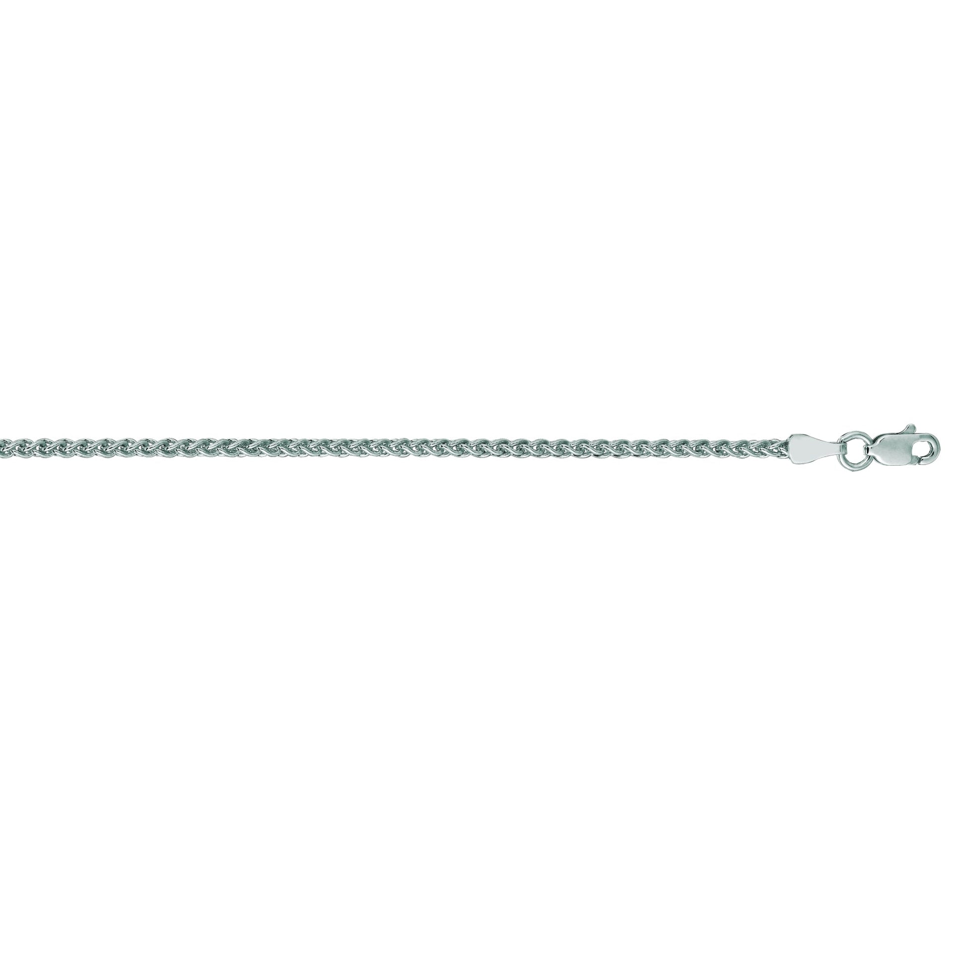 Royal Chain 14K Gold 2.1mm Round Wheat Chain WSP050