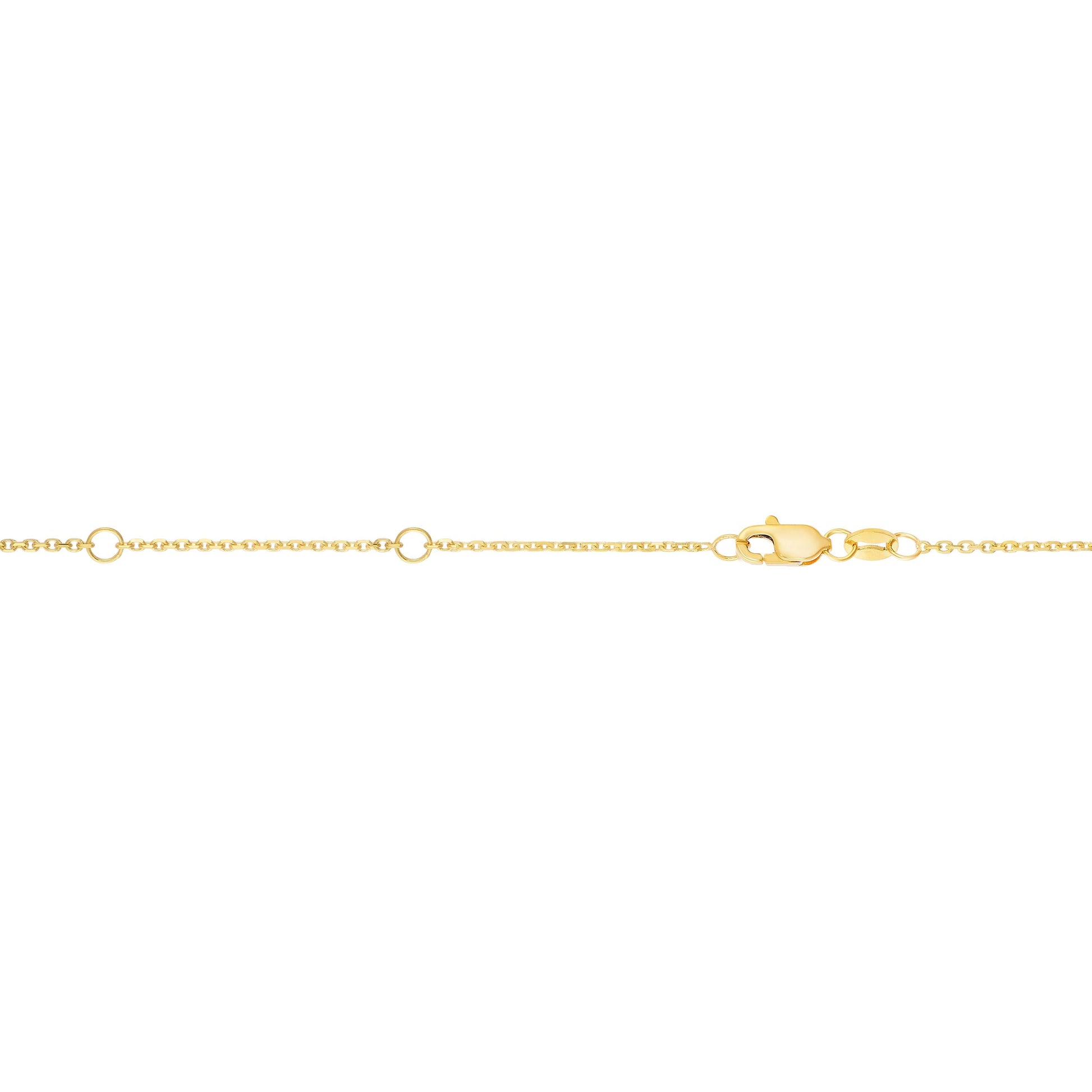 Royal Chain .8mm Extendable Diamond Cut Cable Chain ZEELCAB025