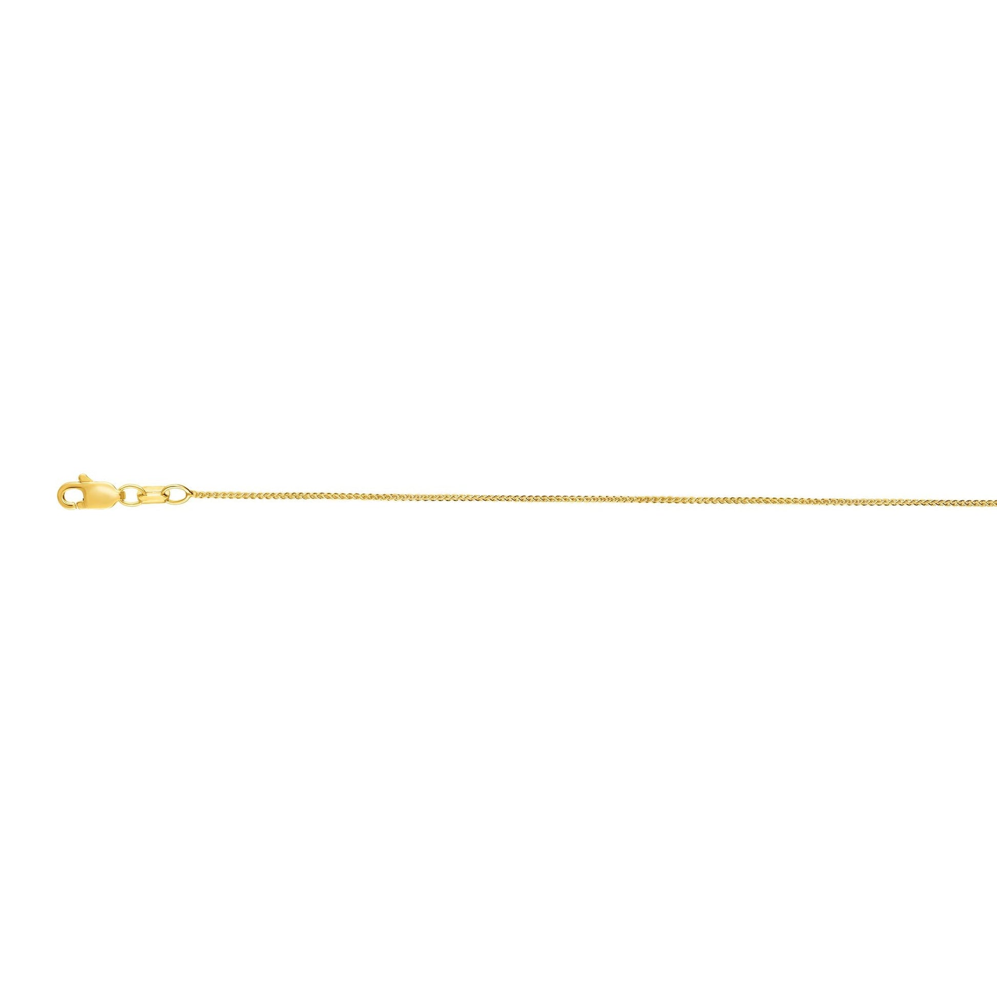 Royal Chain 10K Gold .6mm Wheat Chain RW020