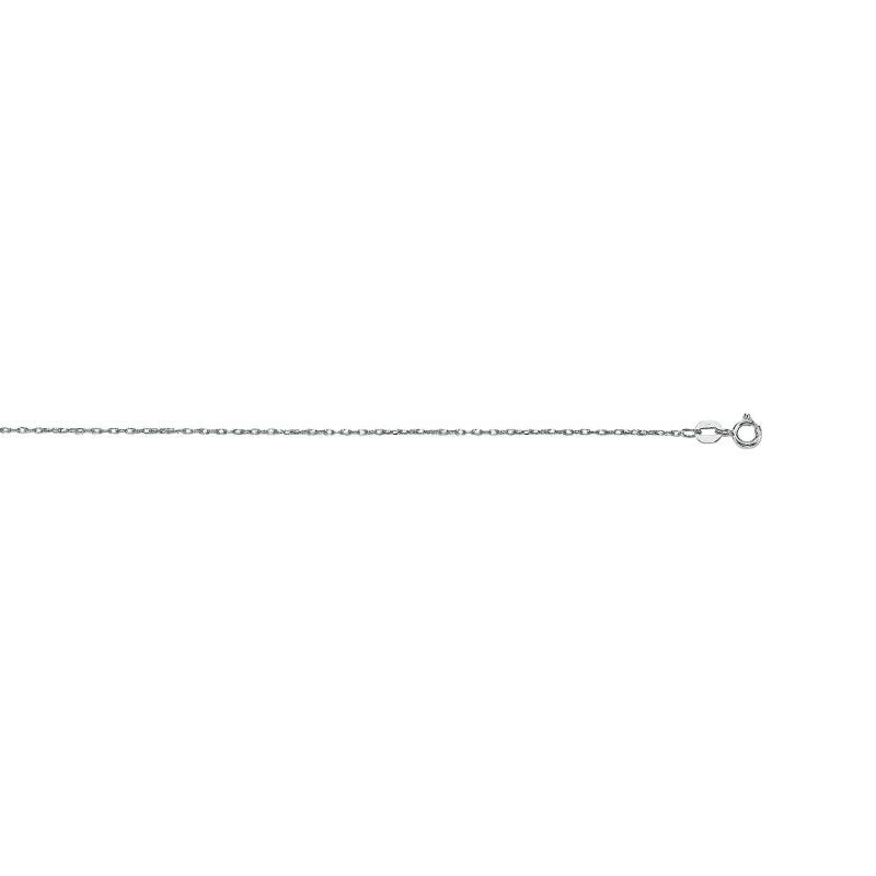 Royal Chain 10K Gold .80mm Machine Rope Chain Carded ZR416
