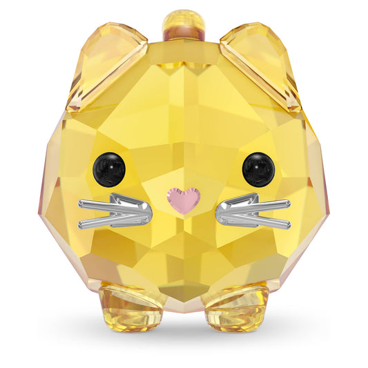 Swarovski Chubby Cats Yellow Cat