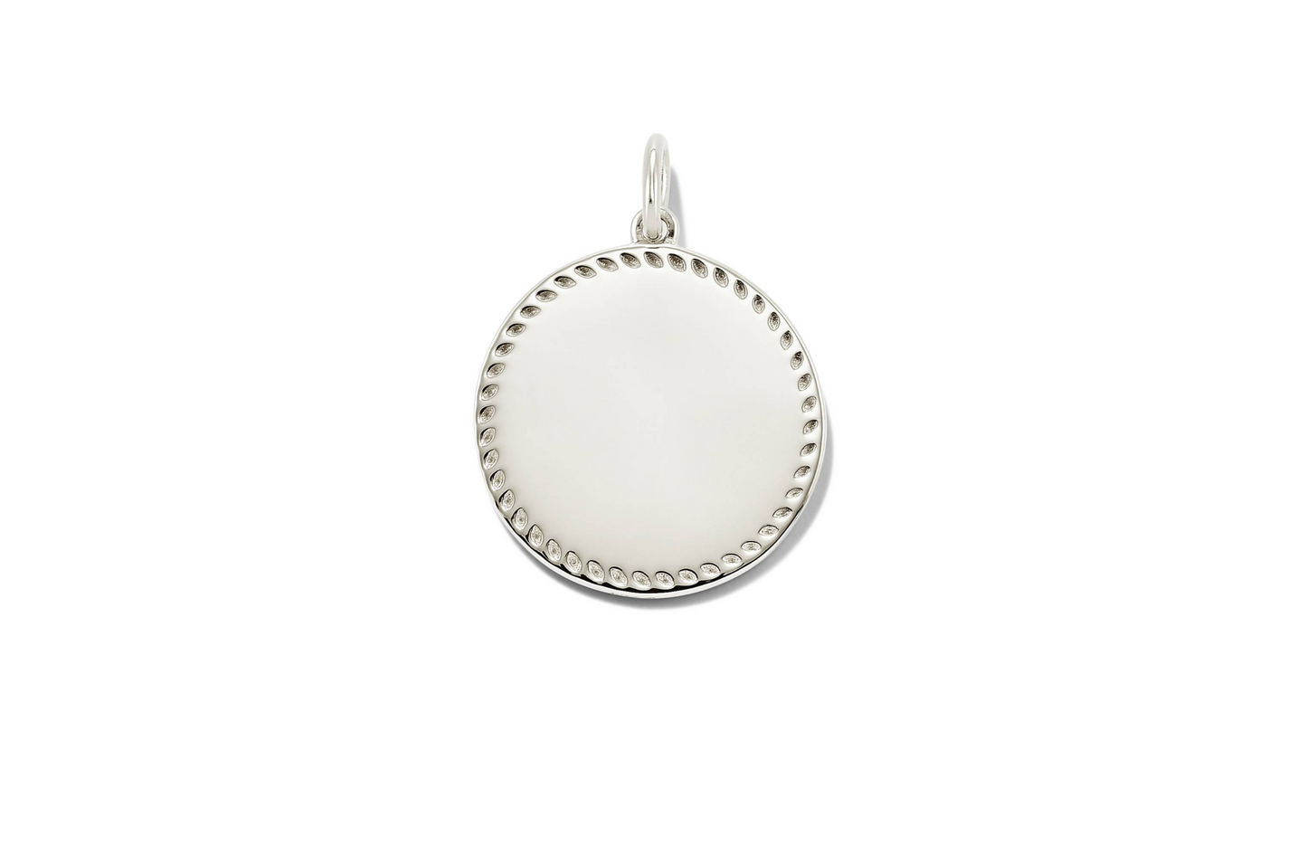 Aubree Charm in Sterling Silver & 18k Gold Vermeil