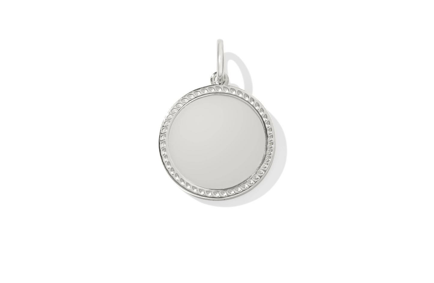 Texas Coin Charm in 18k Gold Vermeil & Sterling Silver