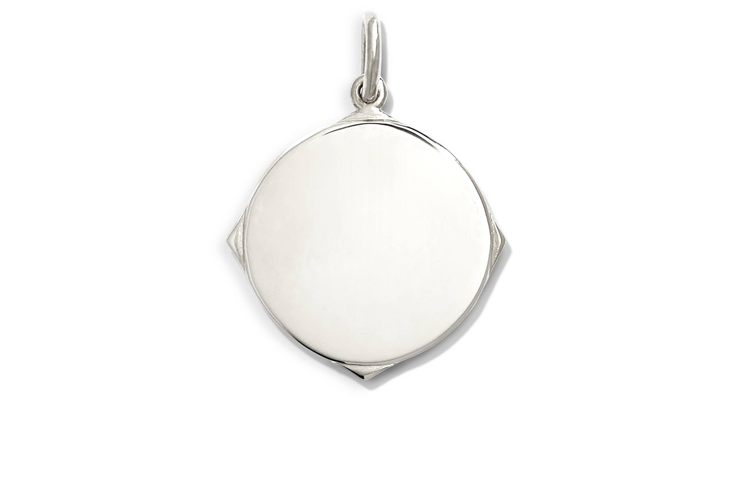 Celebration in 18k Gold Vermeil & Sterling Silver Charm in White Sapphire
