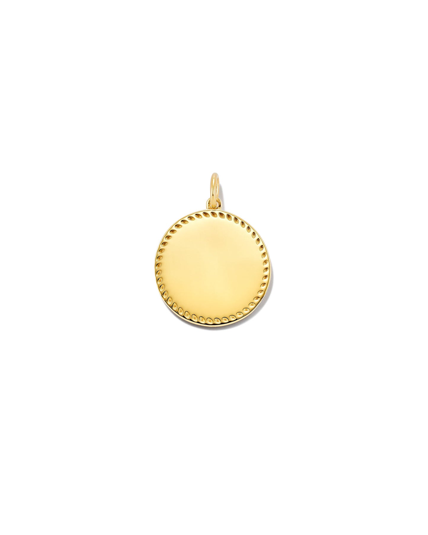 Aubree Charm in Sterling Silver & 18k Gold Vermeil