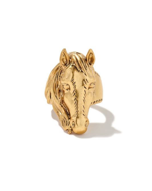 Beau Cocktail Ring in Vintage Silver and Gold