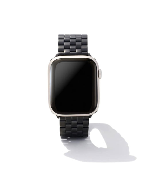 Beck 5 Link Watch Band in Black Stainless Steel 9608802021