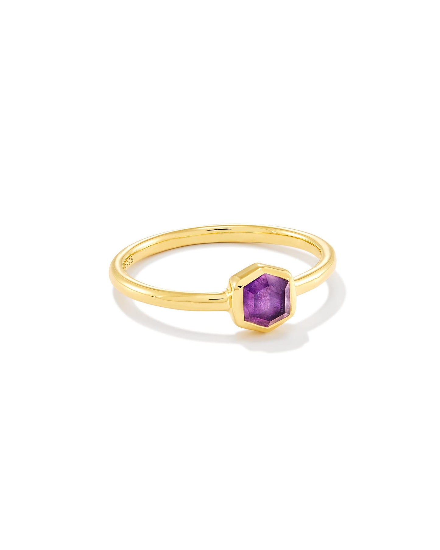Davie 18k Gold Vermeil Band Ring