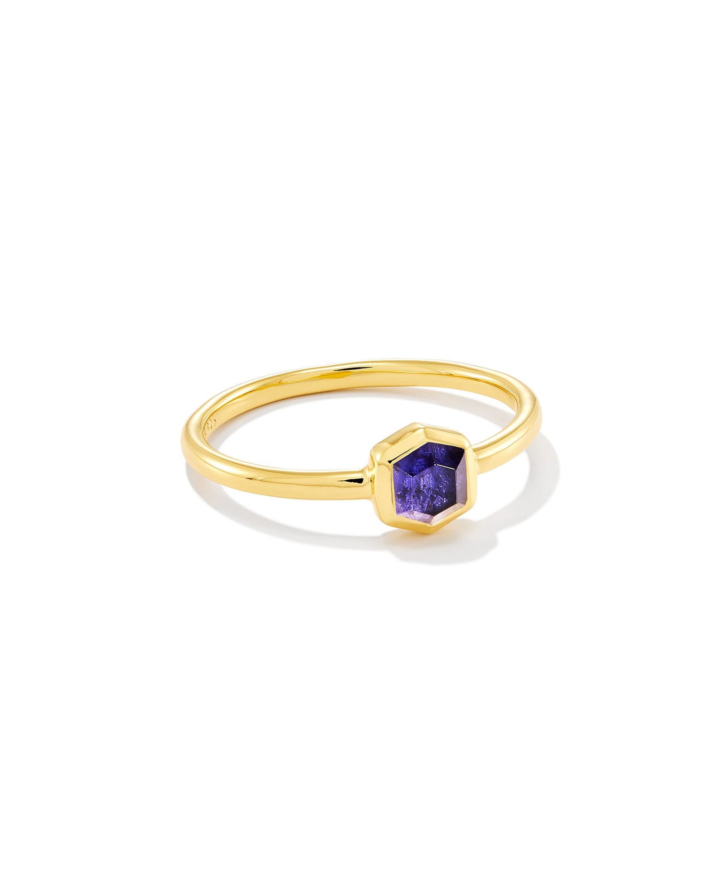 Davie 18k Gold Vermeil Band Ring