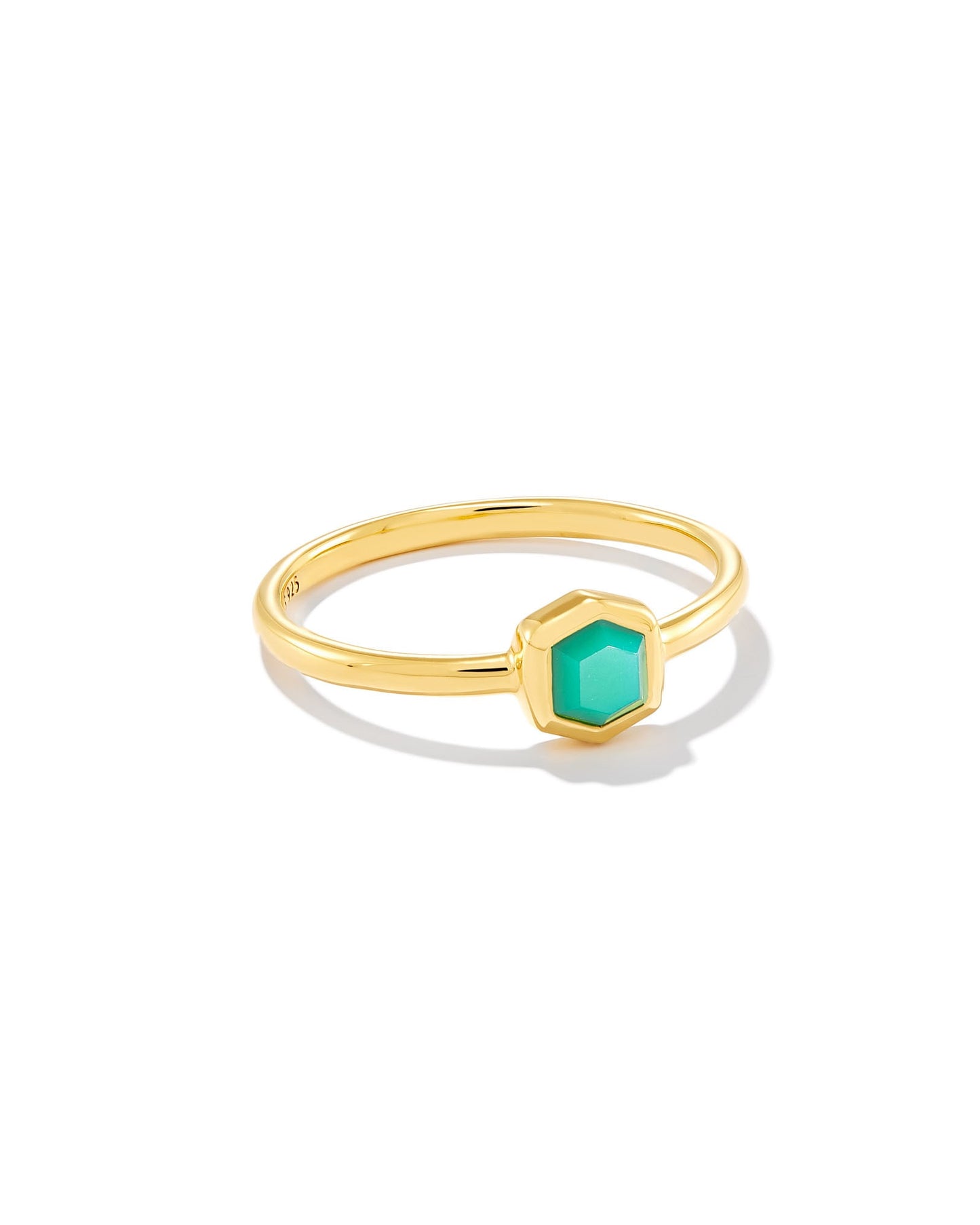 Davie 18k Gold Vermeil Band Ring