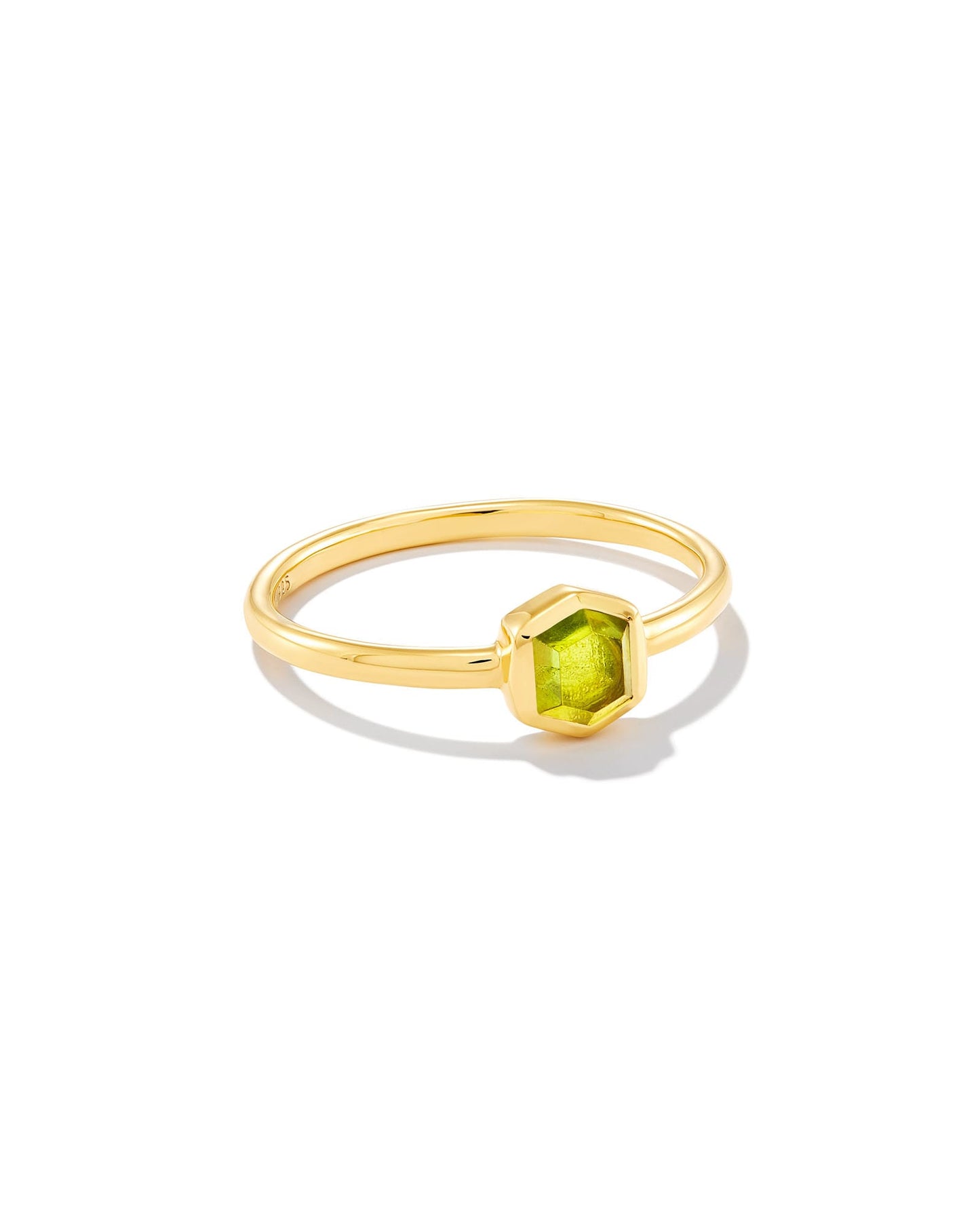 Davie 18k Gold Vermeil Band Ring