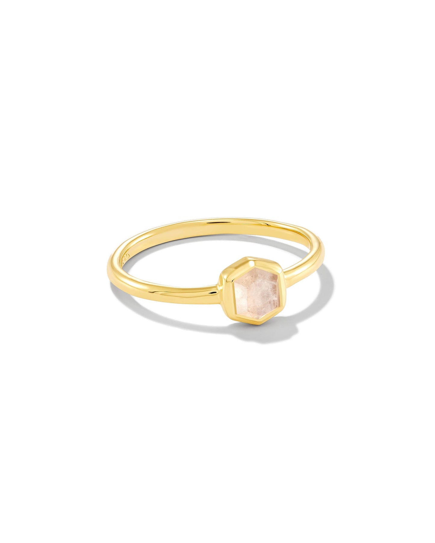 Davie 18k Gold Vermeil Band Ring