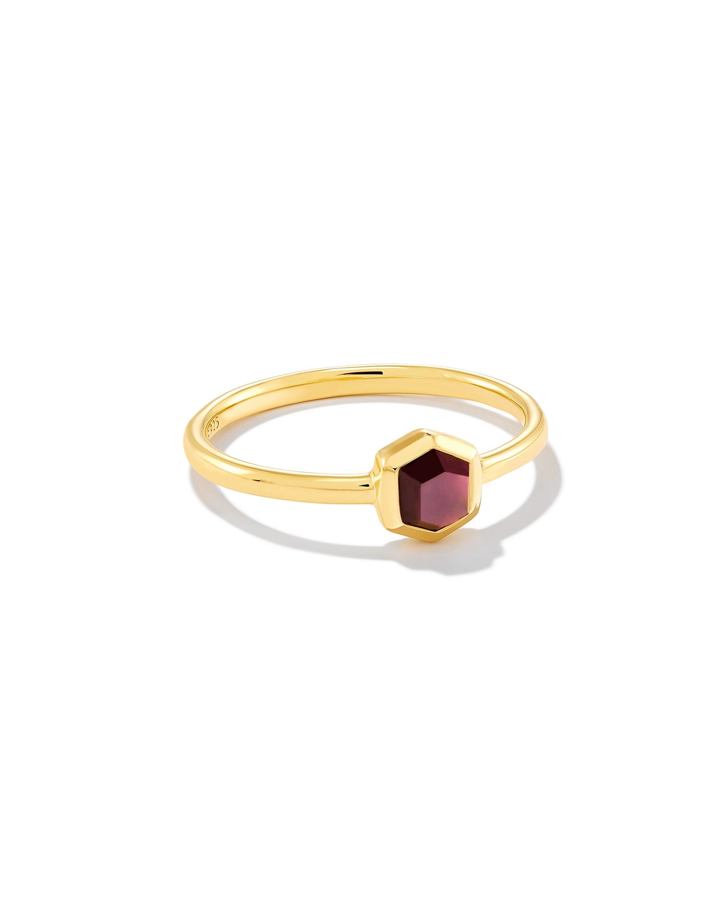 Davie 18k Gold Vermeil Band Ring