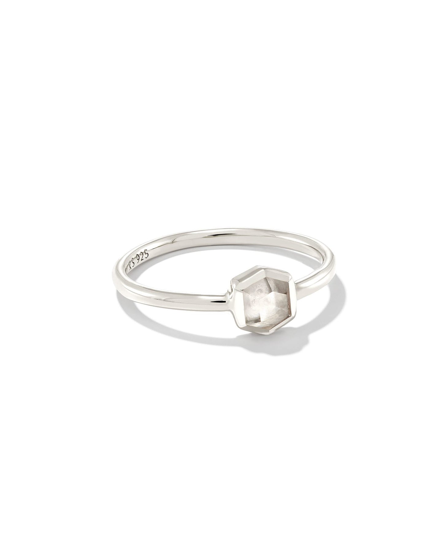 Davie Sterling Silver Band Ring