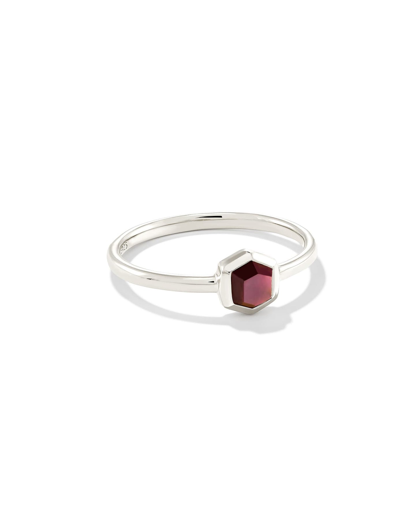 Davie Sterling Silver Band Ring