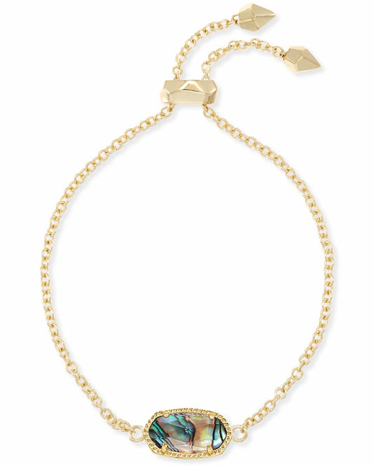 Elaina Chain Bracelet in Abalone Shell