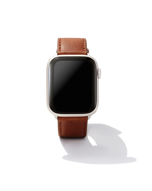 Evans Leather Watch Band in Luggage 9608802059