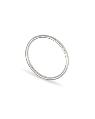 Larissa Band Ring in Sterling Silver 842177069936