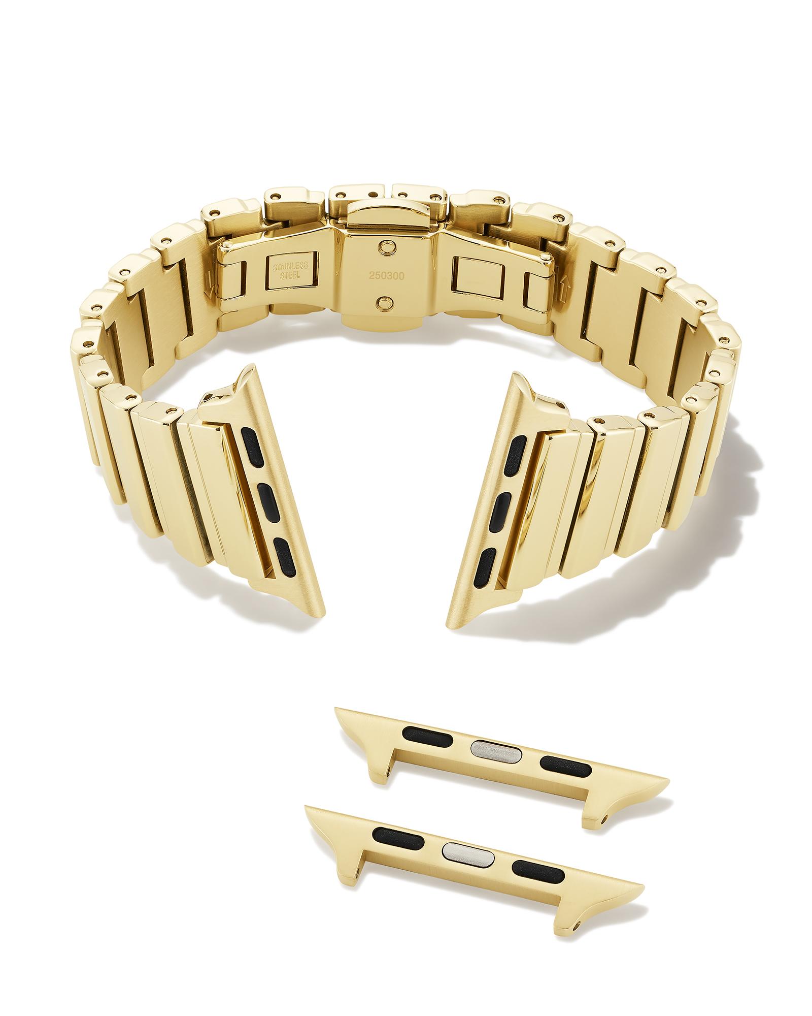 Leanor Narrow Watch Band in Gold Tone Stainless Steel 9608865308