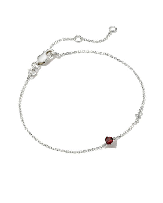 Maisie Sterling Silver Delicate Chain Bracelet