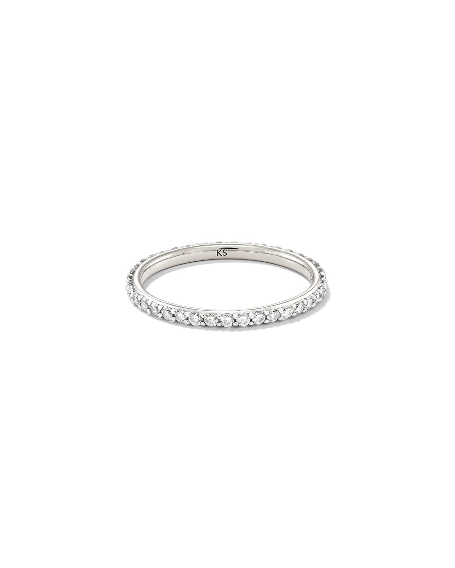 0.5 ct Marilyn 14k Full Eternity Band Ring in White Diamond