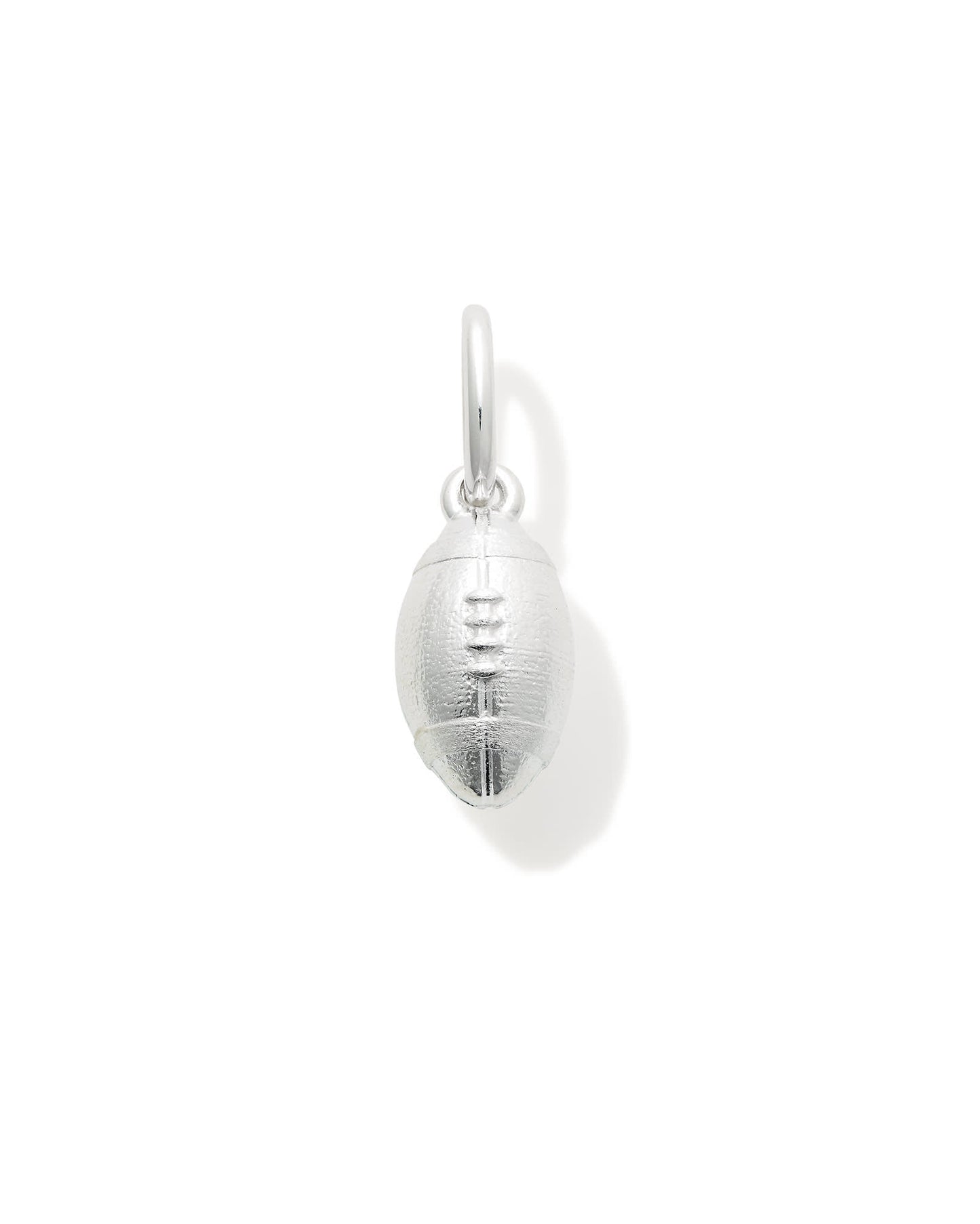 Metal Football Charm in 18k Gold Vermeil & Sterling Silver