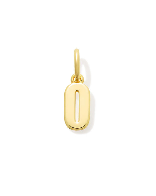 Metal Number 8 Charm in 18k Gold Vermeil