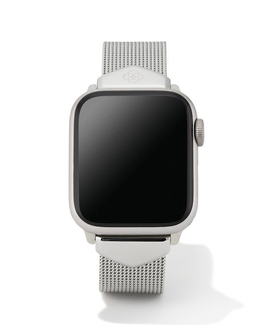 Mia Mesh Watch Band in Silver Stainless Steel 9608858940