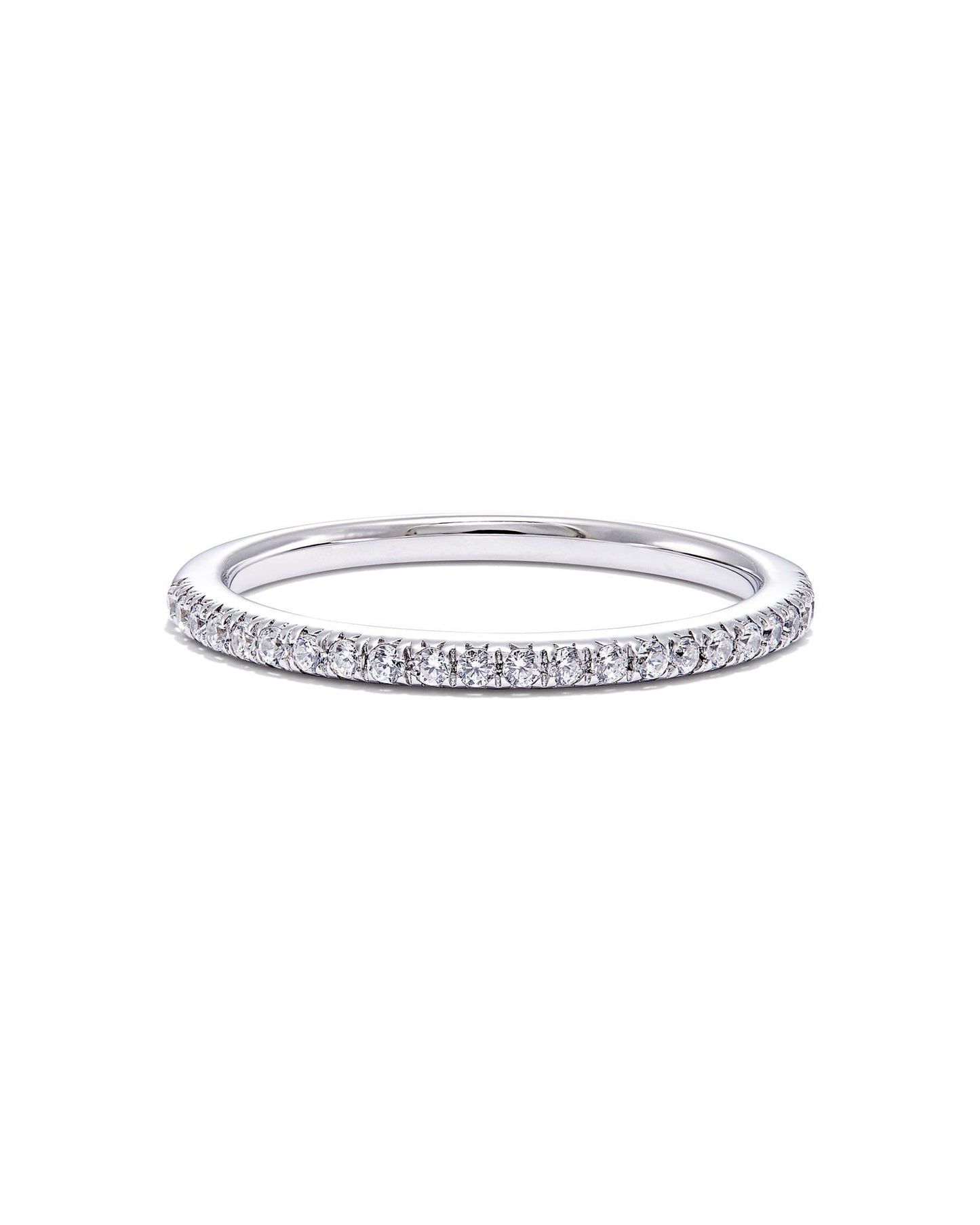 Pave Band Ring in 14k Gold