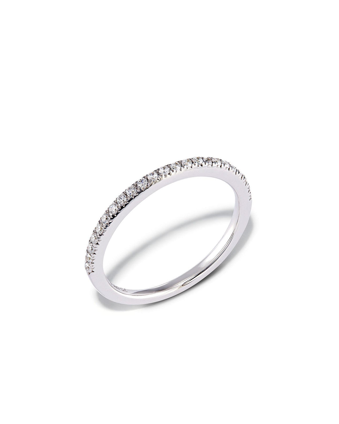 Pave Band Ring in 14k Gold