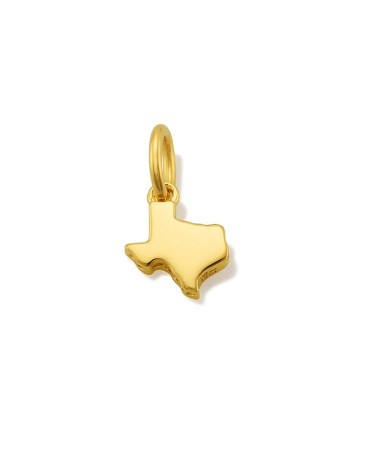 Small Texas Charm in 18k Gold Vermeil & Sterling Silver
