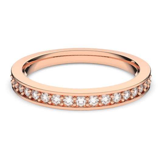 Swarovski Matrix ring, 18K Rose Gold-tone Plated
