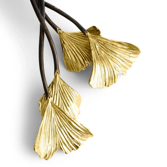 Golden Ginkgo Serving Set 132109
