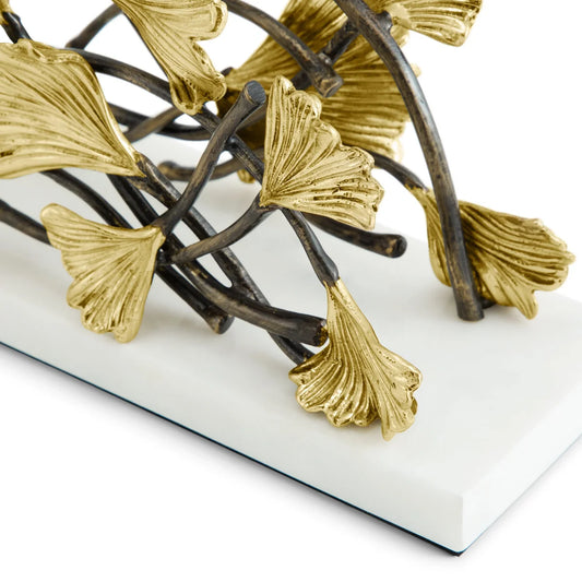 Golden Ginkgo Vertical Napkin Holder 132130