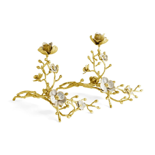Orchid Sculptural Candleholders 111010