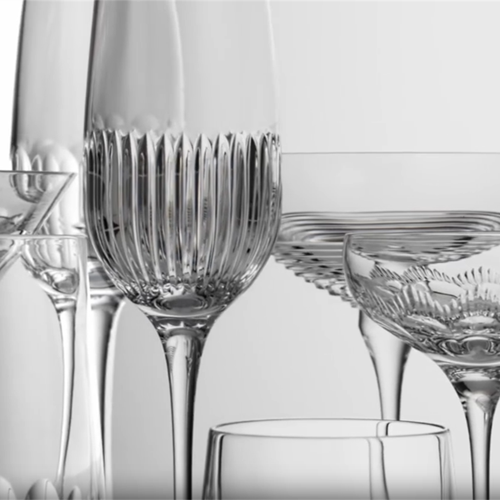 Water Ford Martini 8oz Set of 4 Mixed 1070494