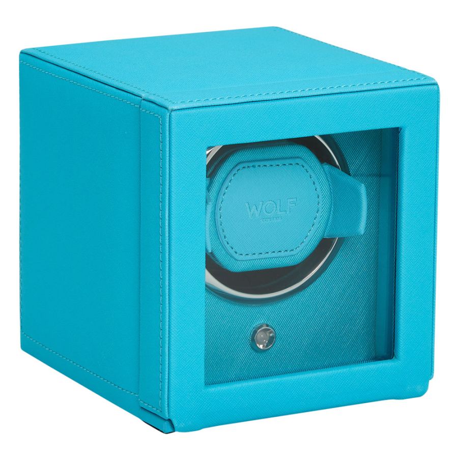 Wolf Cub Single Watch Winder with Cover 461124