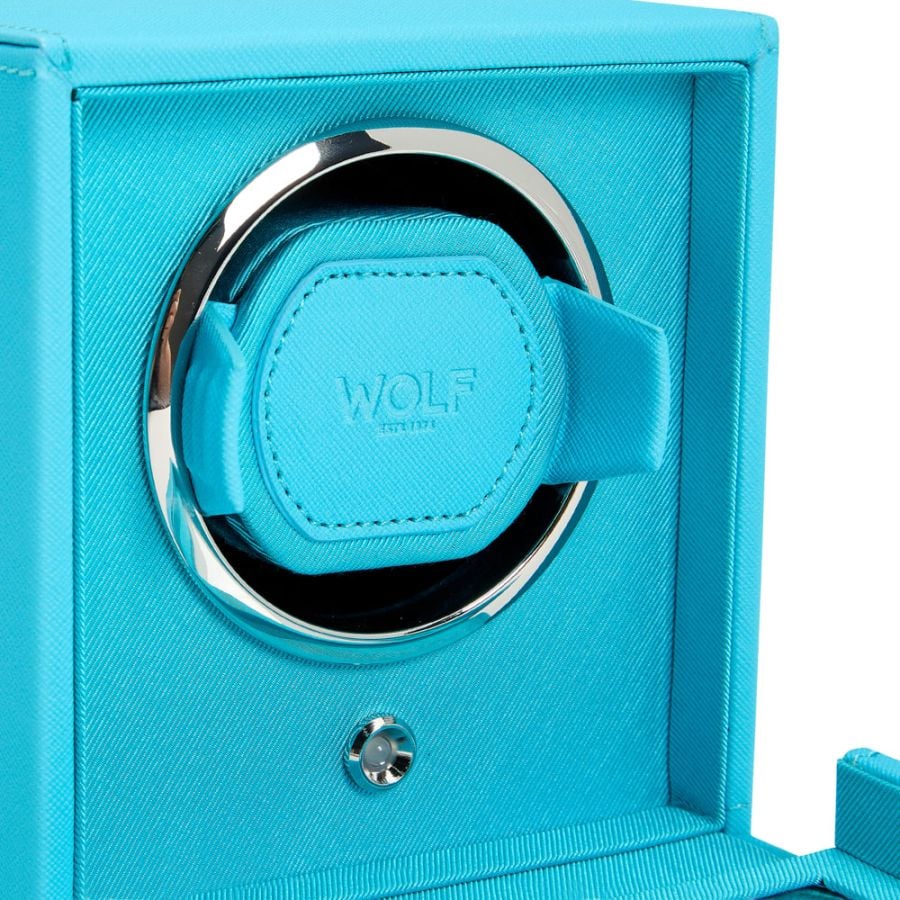 Wolf Cub Single Watch Winder with Cover 461124