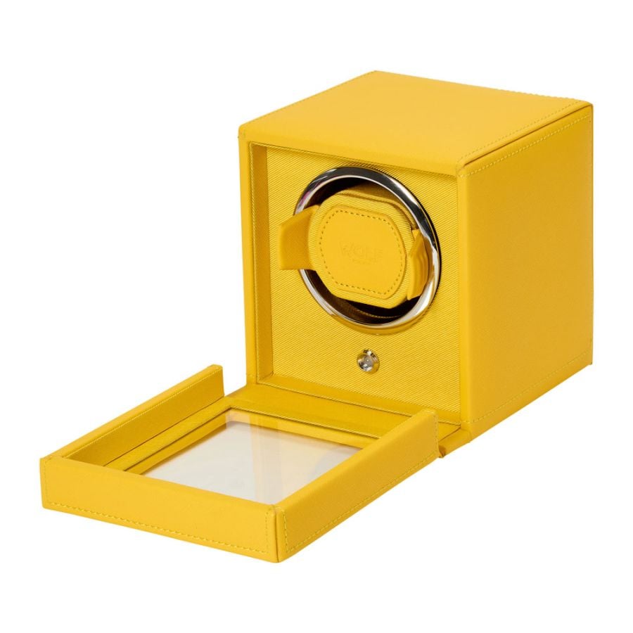 Wolf Cub Single Watch Winder with Cover 461192