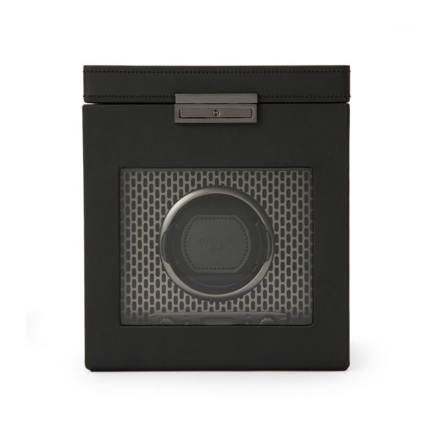Wolf Axis Single Watch Winder With Storage 469203