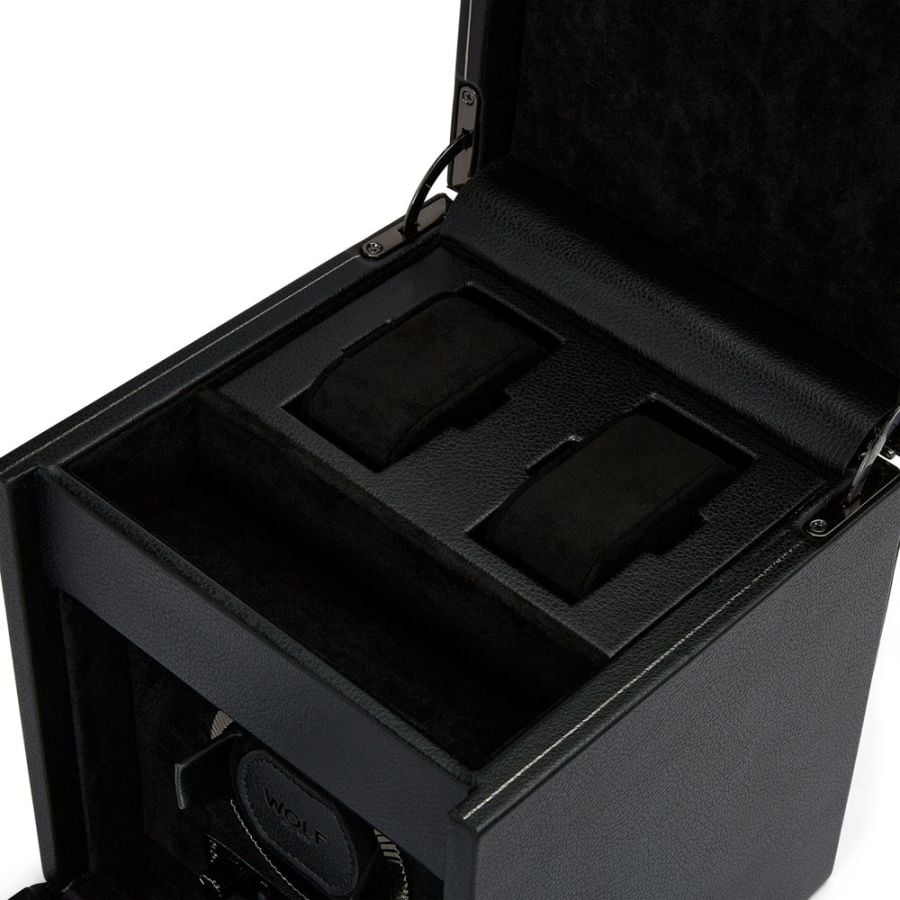 Wolf British Racing Single Watch Winder with Storage 792102
