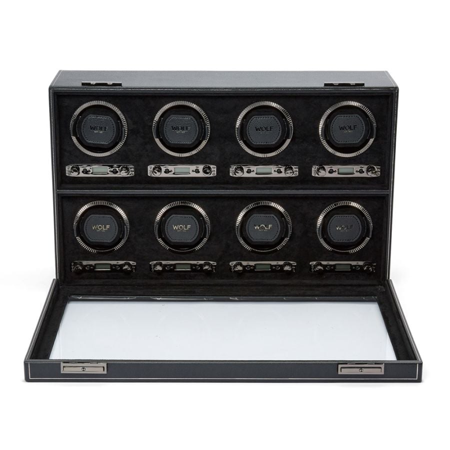 Wolf British Racing 8 Piece Watch Winder 792502