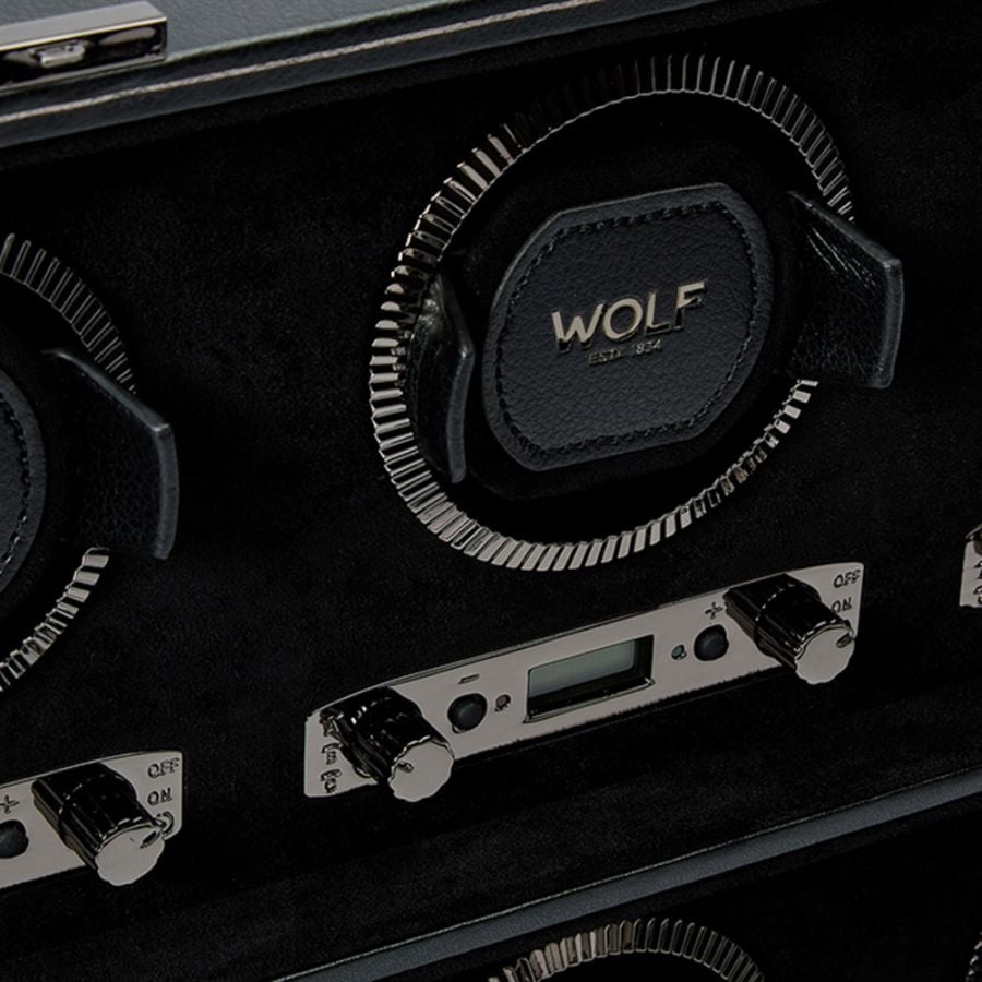 Wolf British Racing 8 Piece Watch Winder 792502