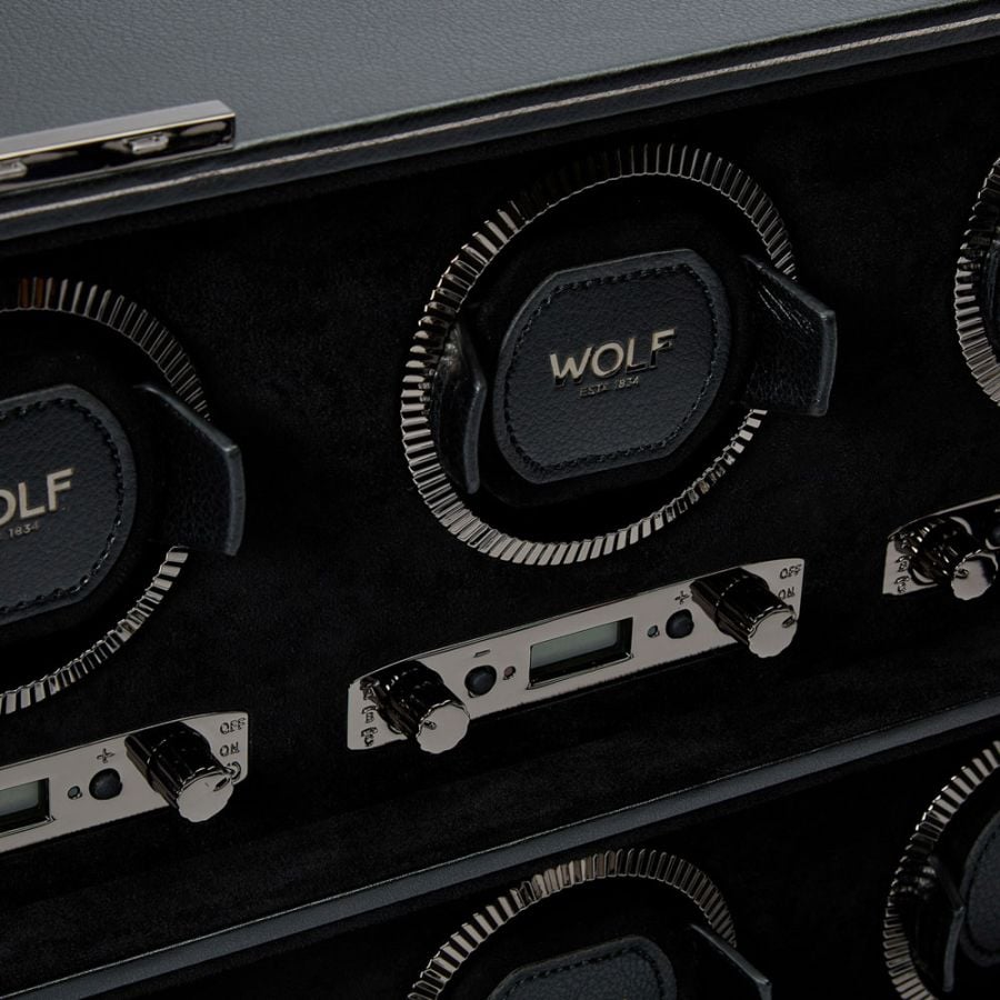 Wolf British Racing 8 Piece Watch Winder 792502