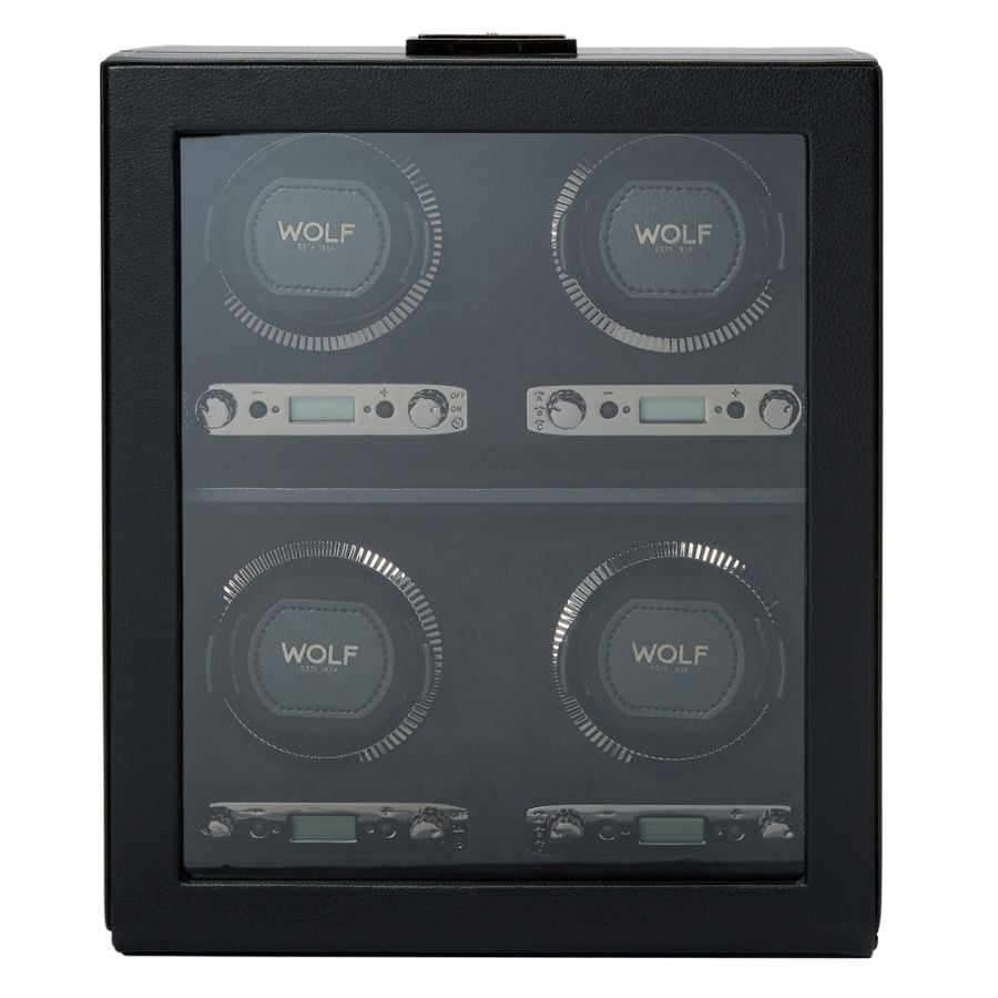 Wolf British Racing 4 Piece Watch Winder 793002