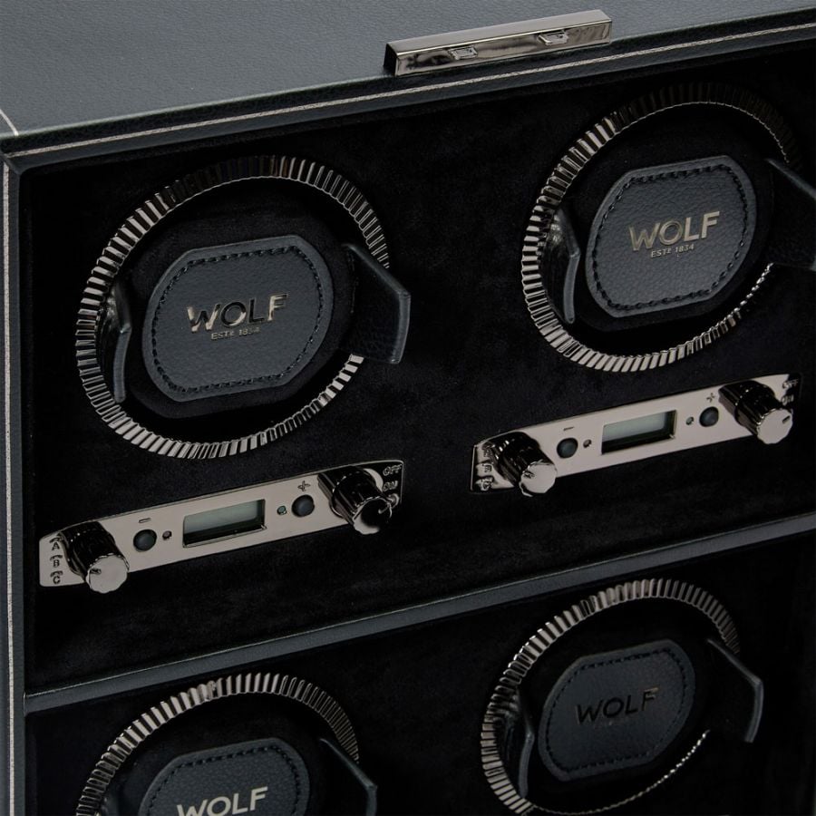 Wolf British Racing 4 Piece Watch Winder 793002
