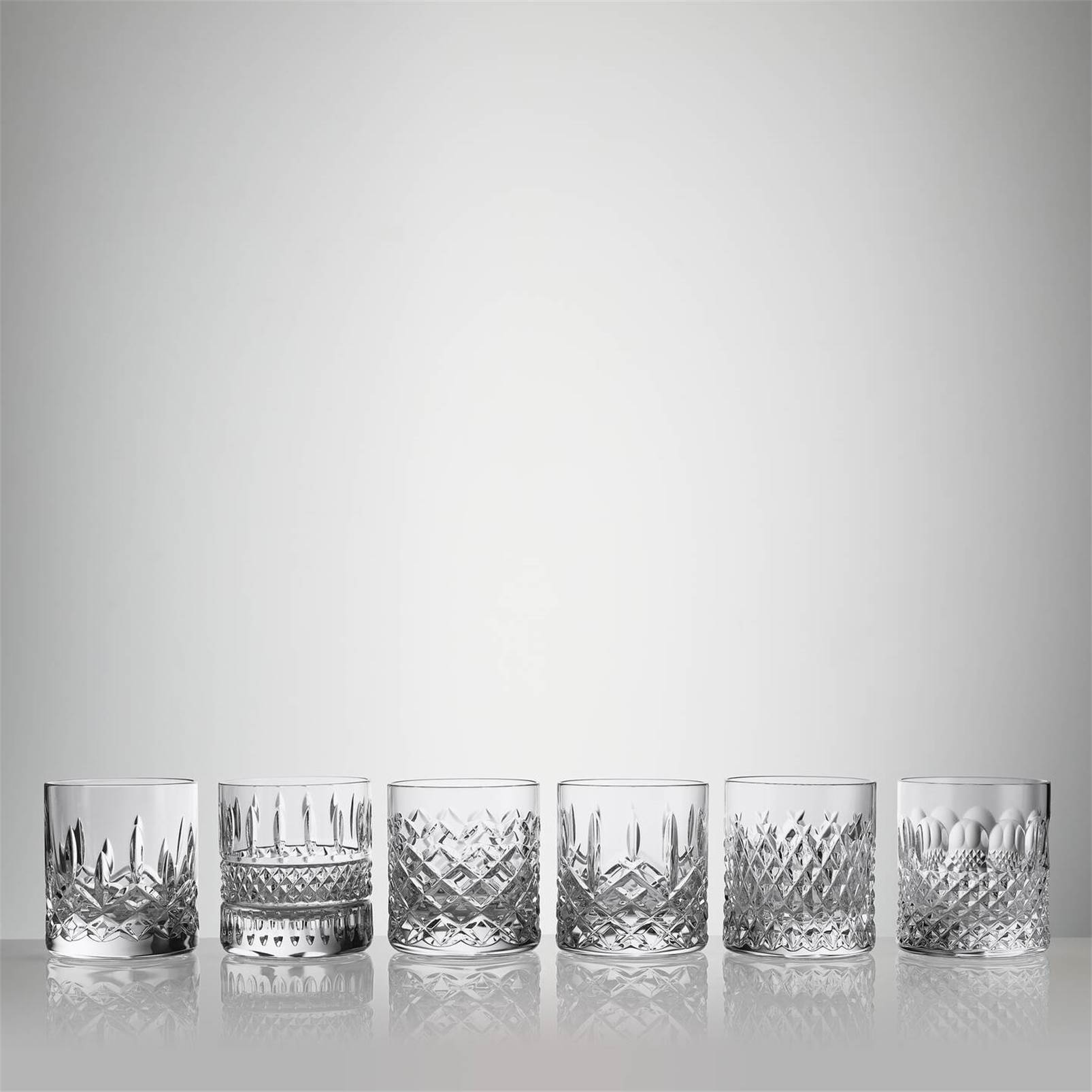 Water Ford Heritage Straight Sided Tumbler 6oz Set of 6 1058307