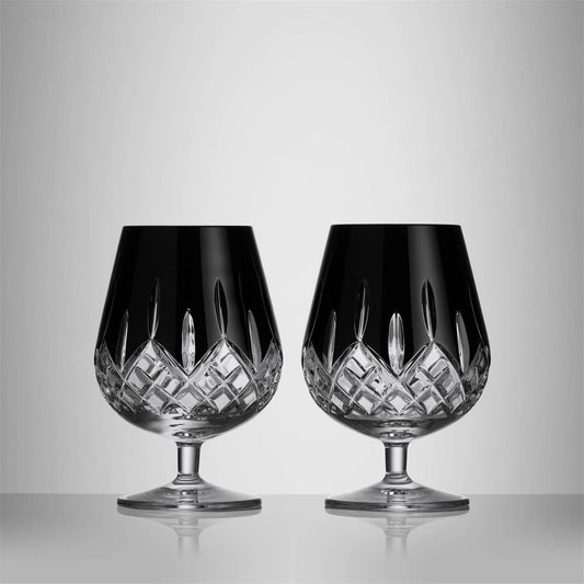 Water Ford Black Brandy Balloon 17oz Set of 2 1062021