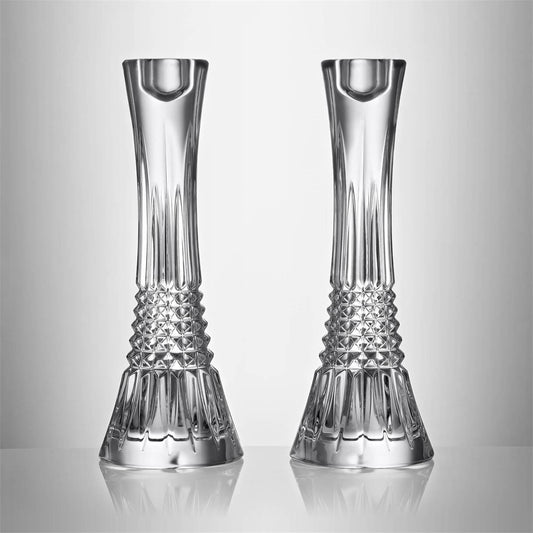 Water Ford Candlestick 10in Set of 2 1065331